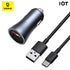 BASEUS Golden Contactor Pro Dual QC Car Charger U+C 40W TZCCJD