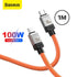 Baseus CoolPlay Series Fast Charging Cable Type-C to Type-C 100W