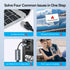 Vention Adapter Converter 2in 1  USB Type A / USB Type C to Gigabit Ethernet Network LAN Cat 6 1000Mbps ABS - CFQ