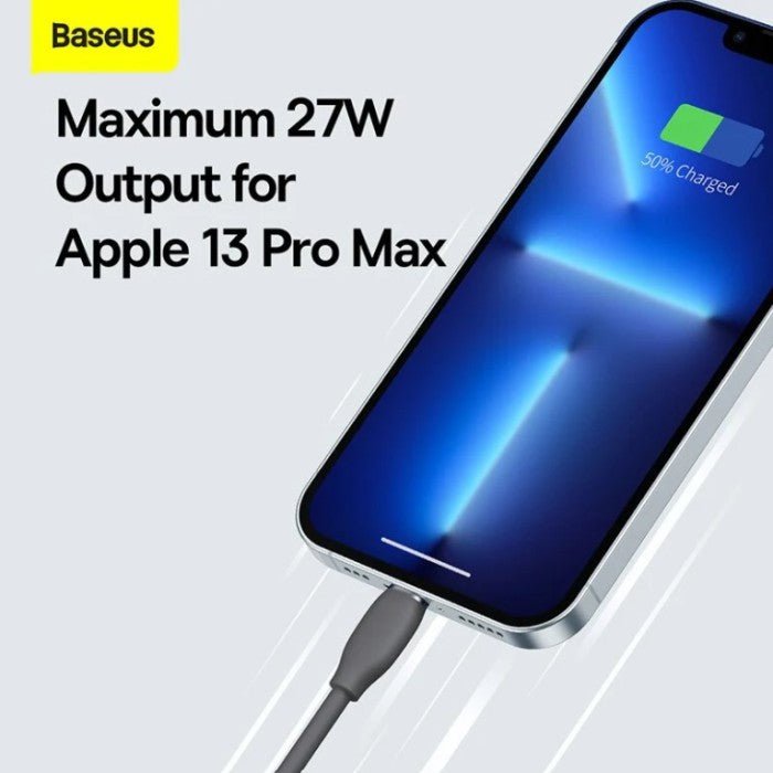 BASEUS Liquid Silica Gel Fast Charging Cable Data C to iP 20W CAGD02