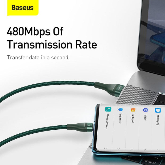 BASEUS Flash Series 1-for-3 Fast ChargingCable USB to M L C 1.2m CA1T3