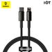 BASEUS Tungsten Gold Fast Charging Data Cable C to iP 20W 1m CATLWJ