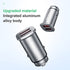 BASEUS Square metal A+A 30W Dual QC3.0 Quick Car Charger CCALL-DS
