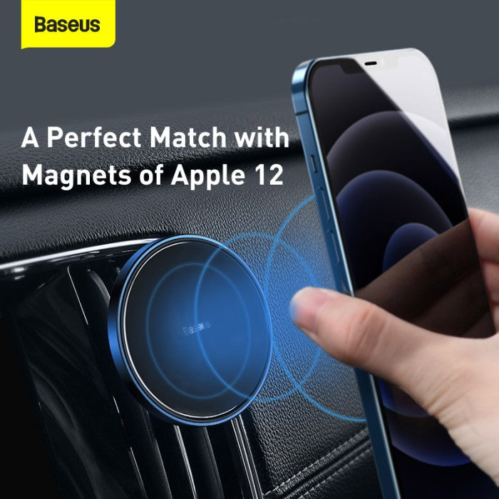 BASEUS Magnetic Car Mount for Dashboards & Air Outlets - SULD
