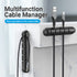 Vention Kabel Manager Organizer Cable Clips Holder For Dekstop 5 Line Ports - KBR