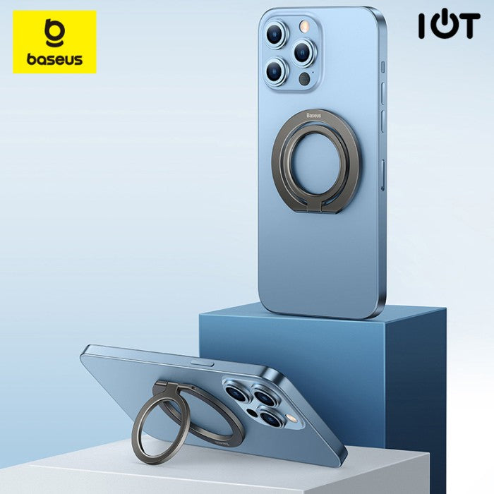 Baseus Halo Series Foldable Metal Ring Stand Single-ring Magsafe