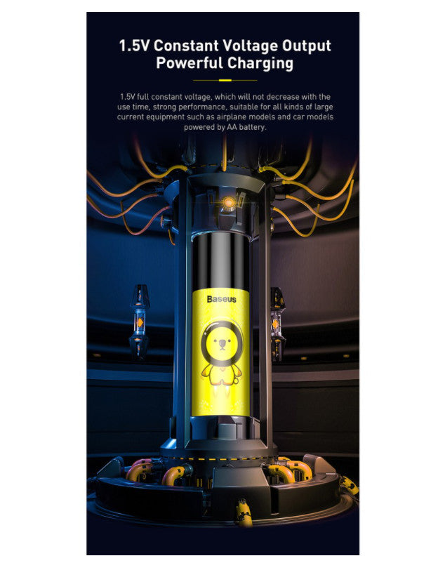 Baseus AA Rechargeable Li-ion Battery PCWH