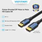 Vention Cable Display Port Male to Male HD 8K 60Hz - HCE