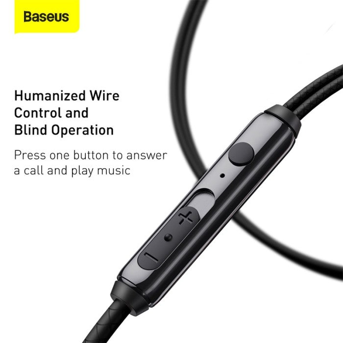 BASEUS Encok 3.5mm Wired Earphone H19 - NGH19