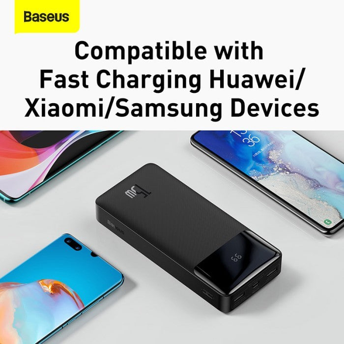 Baseus Bipow Powerbank Digital Display 20000mAh 15W  Overseas Edition - PPBD05