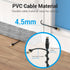 Vention Kabel LAN With RJ45 Gigabit Ethernet Cat.8 SFTP Slim Type - IKI