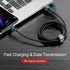 BASEUS Cable Cafule USB For Type-C 3A 0.5m CATKLF-A