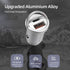 AWEI Car Charger Dual Port USB A+C 45W C-708