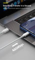 Baseus Simple Wisdom Kabel Charger Type C to Lighning (2pcs) - TZCATLZ