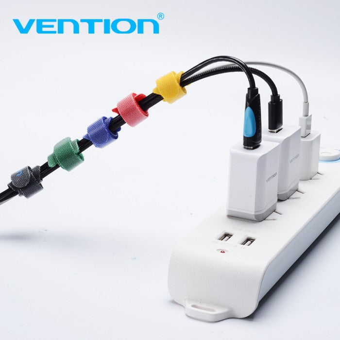 Vention Kabel Ties Nylon Blended With Buckle Tie 6 PCS - KAC