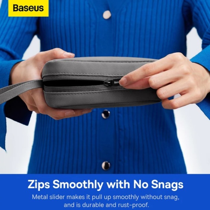 Baseus EasyJourney Series Storage Bag, Dark Gray - LBJX01