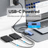 Vention HUB USB 3.0 Multiport to 5in1 USB 3.0/RJ45/USB C Aluminum Alloy - TGF