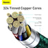 BASEUS Display Fast Charging Data Cable C to C 100W 1m - CATSK-B