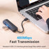 Vention USB Hub 2.0 Lan Ethernet With Power Port Adapter - CHP