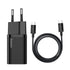 BASEUS Super Si Charger 1C 25W with Cable Type-C to C 1m - TZCCSUP-L