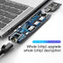 BASEUS thunderbolt C+Pro 7 in 1 smart HUB docking station Grey CAHUB-L