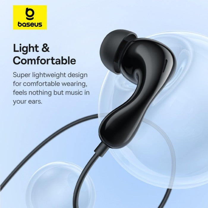 Baseus Encok HZ20 Wired Earphones Jack 3.5mm