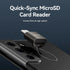 Vention Card Reader USB 2.0 Type C MicroSD Zinc Alloy Type - CLM