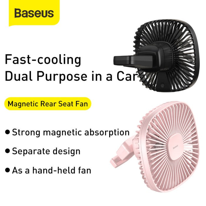 BASEUS Natural Wind Magnetic Rear Seat Fan - CXZR