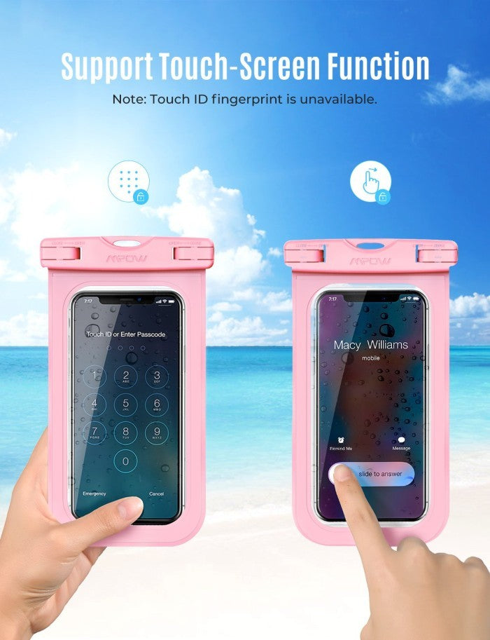 Mpow Waterproof Phone Pouch 4pack