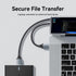 Vention Kabel Data Cable USB 3.0 A Male to Male 2A 5Gbps Aluminum Alloy 1M 2M 3M - CTS