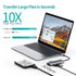 Choetech HUB-M19 HUB Adapter Multi Port 7 in 1 USB-C Thunderbold 4K HDMI USB 3.0