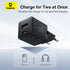 Baseus Palm Fast Charger C+U 30W EU