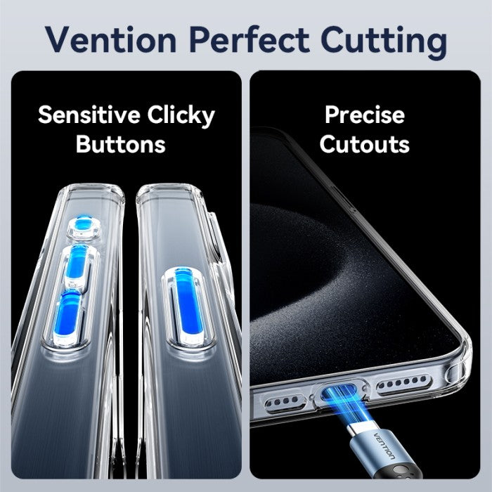 Vention Concise Cassing iPhone 13 Magnetic Magsafe Transparet Case - KUA