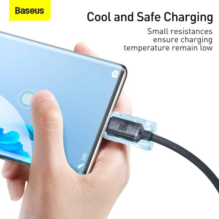 BASEUS Crystal Shine Series Fast Charging USB to C 100w 2m CAJY05