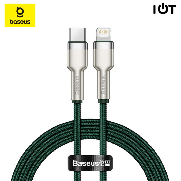 BASEUS Cafule Series Metal Data Cable Type C to iP PD 20W 1m- CATLJK-A