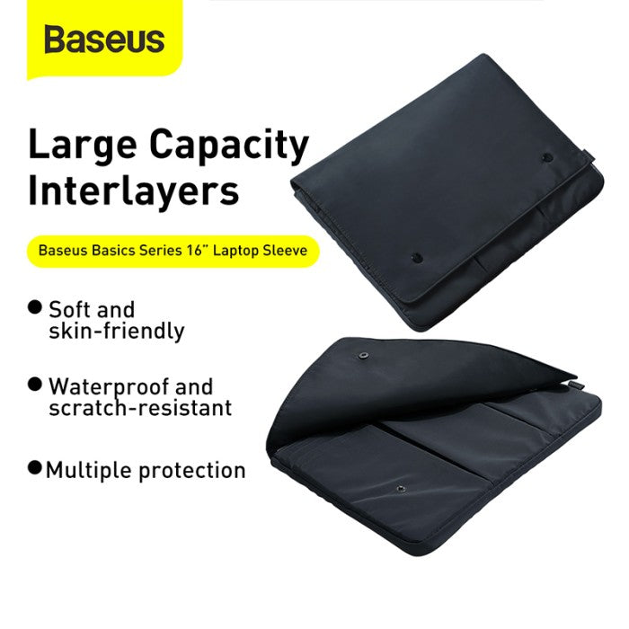 BASEUS Basics Series 16” Laptop Sleeve - LBJN-B