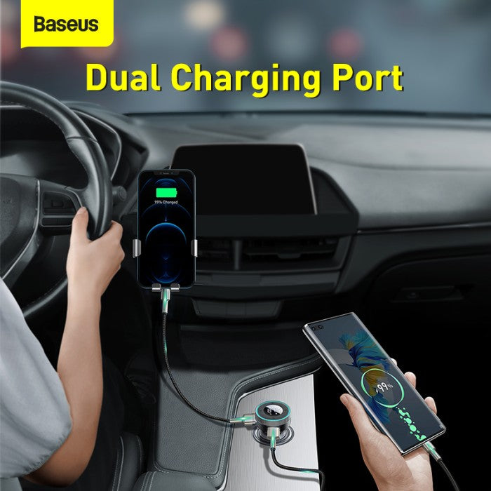 Baseus Enjoy Car Wireless MP3 Charger Transmitter Black - CCLH-01