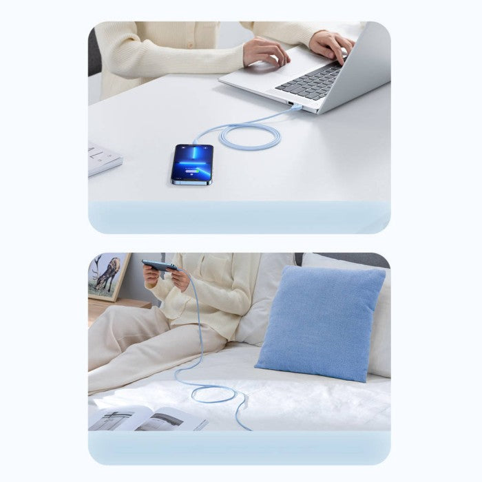 BASEUS Jelly Liquid Silica Gel Fast Charging Data Cable USB to iP 2.4A