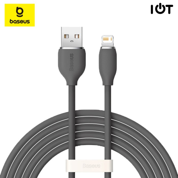 BASEUS Jelly Liquid Silica Gel Fast Charging Data Cable USB to iP 2.4A