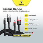 Baseus Cafule Kabel Charger USB Type A to Micro 1M - CAMKLF-B