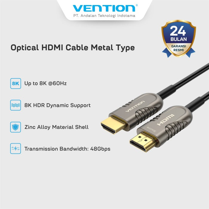 Vention  Kabel HDMI Optical Fiber Cable 8K 60Hz 50M - AAZ
