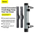 BASEUS Clean Garbage Bag for Back Seat of Cars Black CRLJD-C