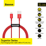 Baseus Superior Series Fast Charging Data Cable USB to iP 1m CALYS-A