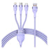 BASEUS Kabel 1for3 Flash Series II Fast Charging Data 100w-CASS03000
