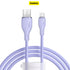 Baseus Pudding Series Fast Charging Cable USB to iP 2.4A 2M