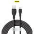 Baseus Pudding Series Fast Charging Cable USB to iP 2.4A 2M