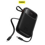 Baseus Qpow2 DualCable Digital Display Power Bank 10000Mah 22.5W