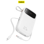 Baseus Qpow2 DualCable Digital Display Power Bank 10000Mah 22.5W