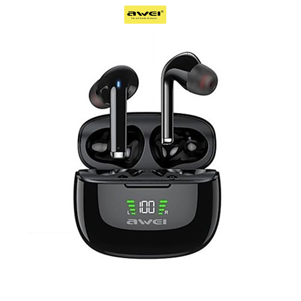 Awei True Wireless ANC Function Earbuds with Charging Case TA8